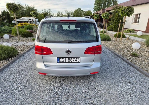 Volkswagen Touran cena 27000 przebieg: 190000, rok produkcji 2012 z Sztum małe 106